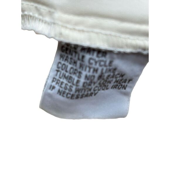 Christian Dior Vintage Chemises Long Sleeve Pleated Blouse Women's Cream Size 10 - Picture 6 of 10